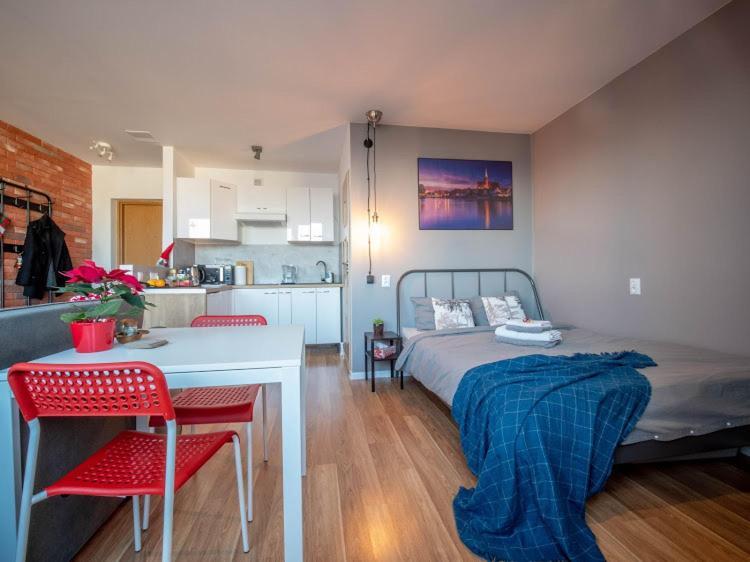 Modern Studio In The City Center Of Wroclaw! Eksteriør bilde